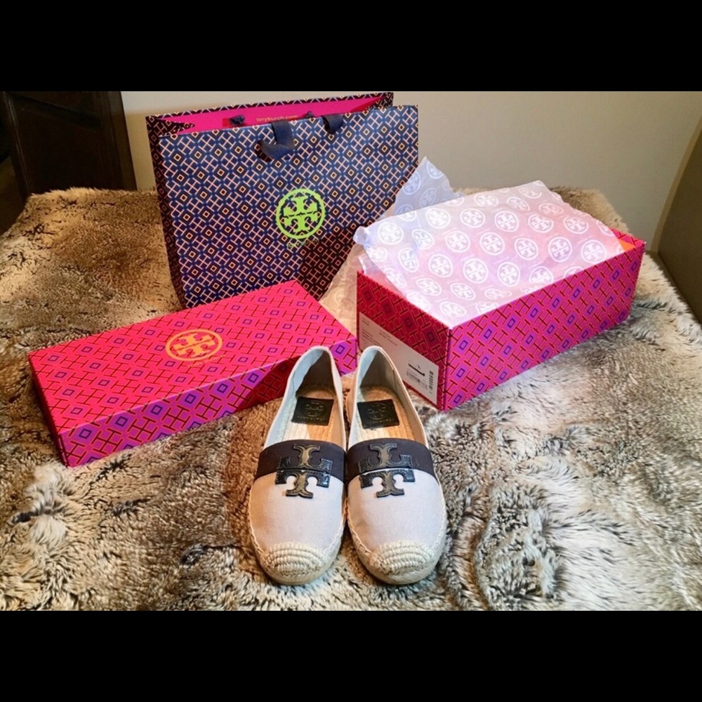 NIB Tory Burch espadrilles size 7